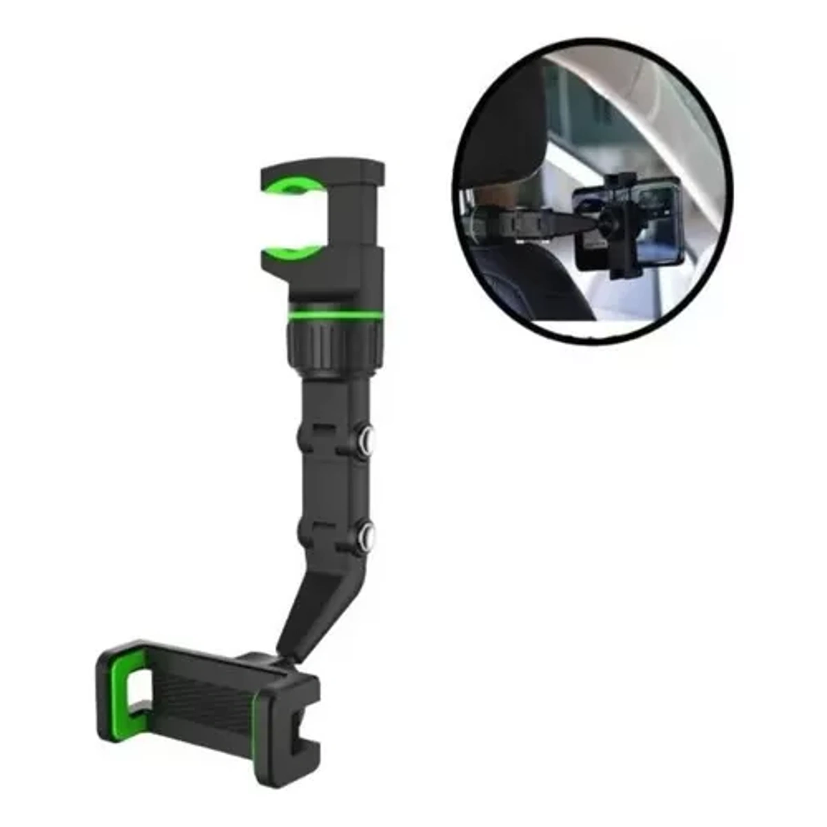 Suporte Veicular Retrovisor para Celular 360º - Imagem 2