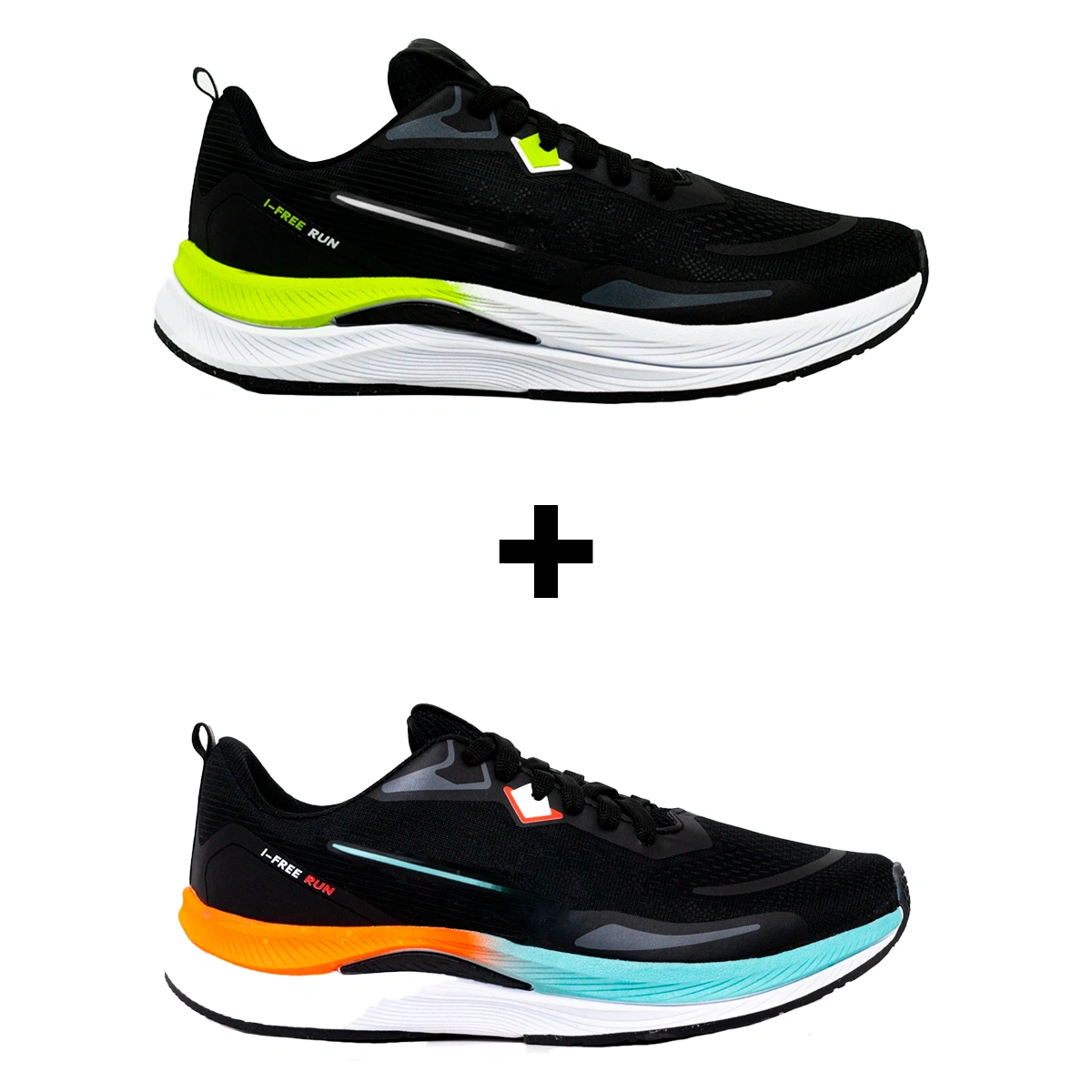 Kit 2 Tênis Masculino de Corrida Free-Run - Imagem 2