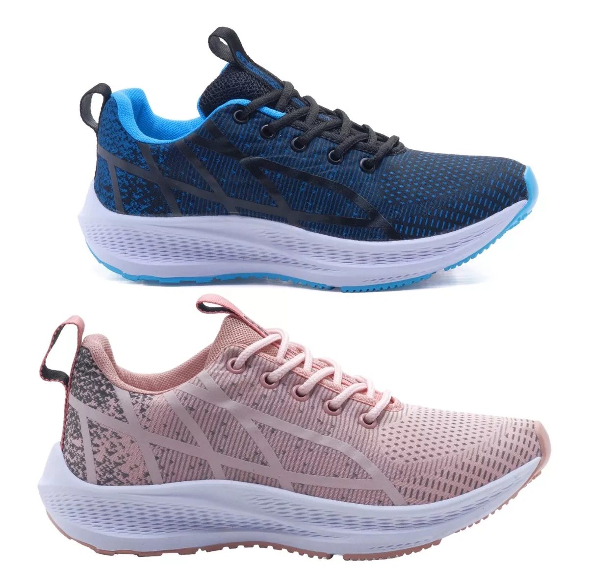 Kit 2 Pares Tênis Feminino Esportivo Confort - Imagem 12