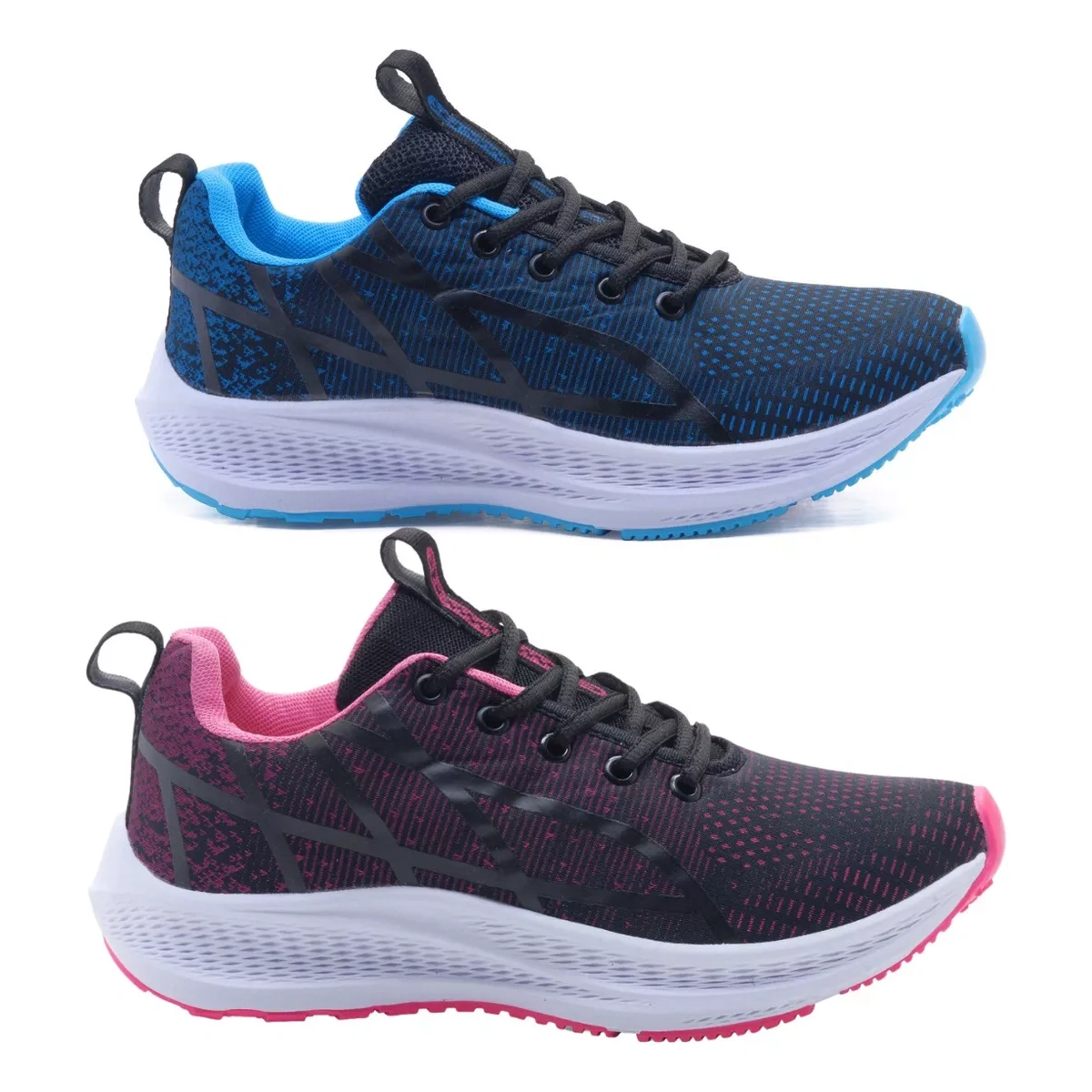 Kit 2 Pares Tênis Feminino Esportivo Confort - Imagem 18