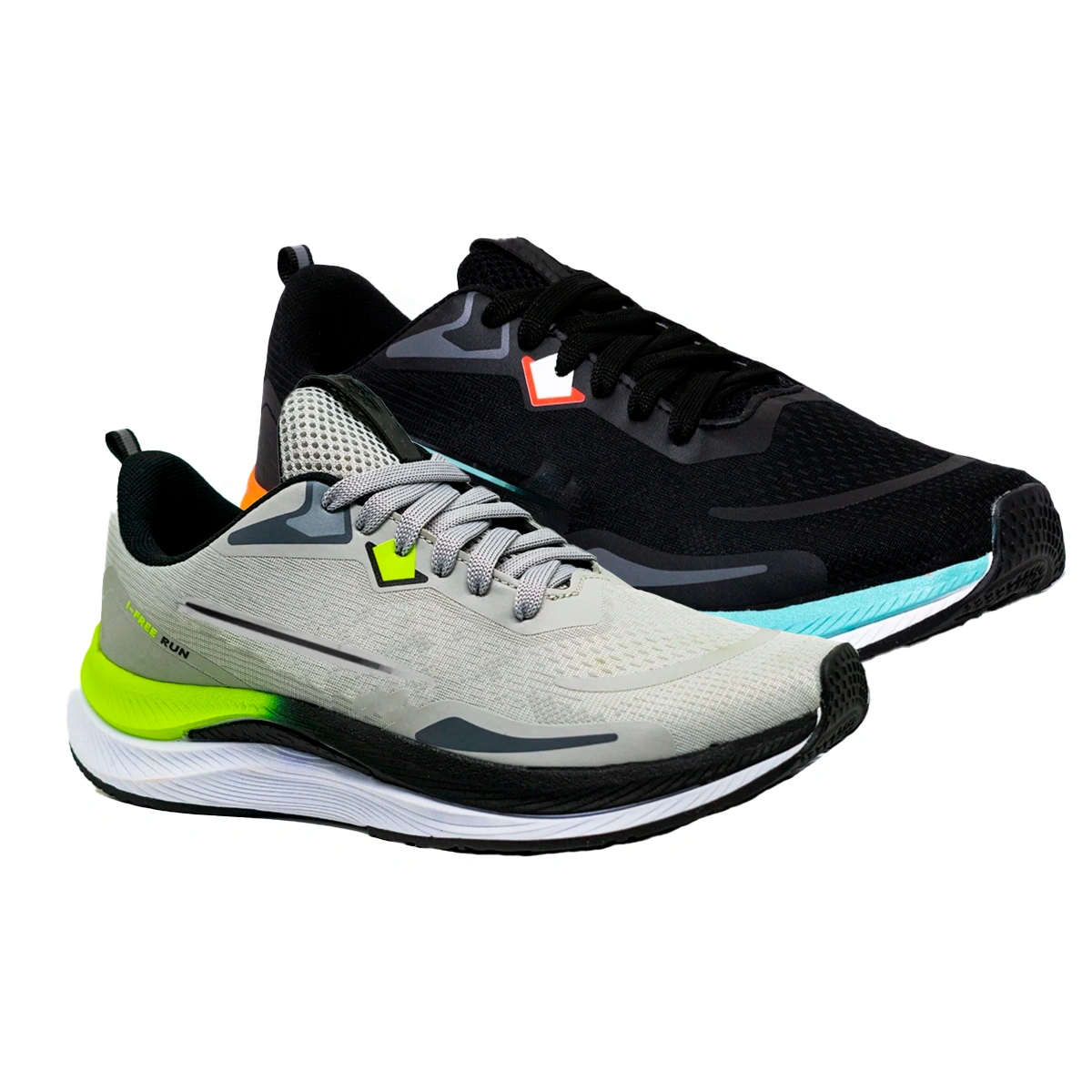 Kit 2 Tênis Masculino de Corrida Free-Run - Imagem 3